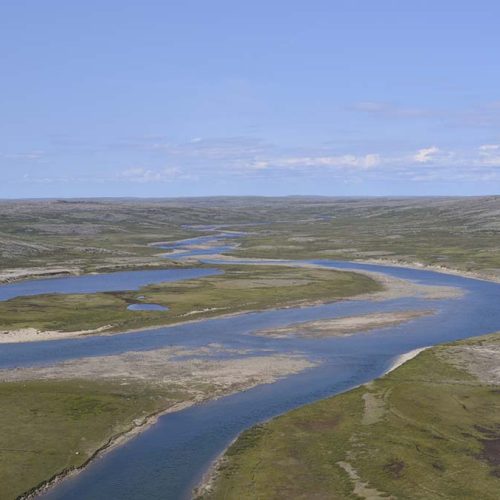 Rivière-Kovik proposed aquatic reserve (Réserve aquatique projetée de la Rivière-Kovik) © Catherine Pinard, KRG/ARK