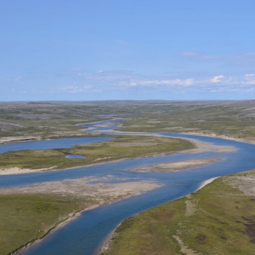 Rivière-Kovik proposed aquatic reserve (Réserve aquatique projetée de la Rivière-Kovik) © Catherine Pinard, KRG/ARK